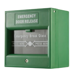 زر خروج وطوارئ أخضر HIKVISION - DS-K7PEB/Green(O-NEU)