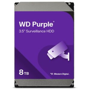 هاردديسك 8 تيرا للمراقبة WD Purple Western Digital - WD-8TB Purple