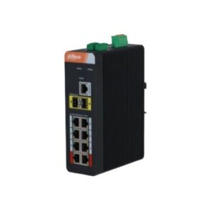 سويتش شبكي صناعي 10 منفذ جيجابت Dahua - DH-IS4210-8GT-120