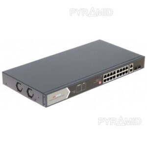 سويتش 18 منفذ شبكي PoE HIKVISION - DS-3E0520HP-E