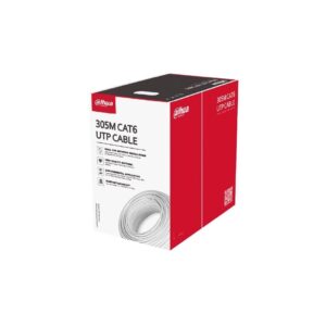 كيبل شبكة CAT6 نحاس صلب 305 متر Dahua - PFM920I-6UN-C